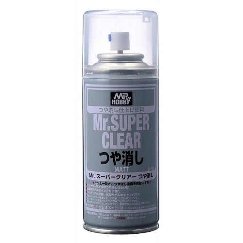 B-514 Mr Super Clear Flat Spray (170ml) GSB514